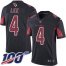 Nike Arizona Cardinals #4 Andy Lee Black Mens Stitched NFL Limited Rush 100th Season Jersey