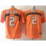 Miami Hurricanes 2 Jon Beason Orange NCAA Jersey