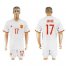 Spain #17 San Jose Away Soccer Country Jersey