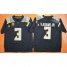 Oregon Ducks #3 Vernon Adams Jr. Olive Black(White No.) Stitched NCAA Jersey
