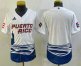 Youth Puerto Rico Baseball Blank 2023 White World Baseball Classic Stitched Jerseys