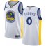 Warriors #0 DeMarcus Cousins White 2019 Finals Bound Basketball Swingman Association Edition Jersey