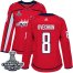 Adidas Washington Capitals #8 Alex Ovechkin Red Home Authentic Stanley Cup Final Champions Womens Stitched NHL Jersey