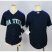 Seattle Mariners Blank Navy Blue Cool Base Stitched Youth MLB Jersey