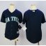 Seattle Mariners Blank Navy Blue Cool Base Stitched Youth MLB Jersey