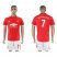 Manchester United #7 Ronaldo Red Home Soccer Club Jersey