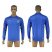 Italy Blank Blue Home Long Sleeves Soccer Country Jersey