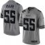 Nike Minnesota Vikings #55 Anthony Barr Gray Mens Stitched NFL Limited Gridiron Gray Jersey