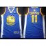 Golden State Warriors 11 Klay Thompson Blue Revolution 30 Swingman NBA Jerseys Cheap