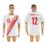 Costa Rica #12 Campbell J. Away Soccer Country Jersey