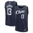 Paul George LA Clippers Fanatics Branded Youth 2023/24 Fast Break Jersey – Navy – City Edition