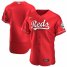 Cincinnati Reds Mens Nike Scarlet Authentic Alternate Team MLB Jersey