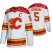 Calgary Flames #5 Mark Giordano Mens 2019-20 Heritage Classic Authentic White Stitched NHL Jersey