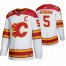 Calgary Flames #5 Mark Giordano Mens 2019-20 Heritage Classic Authentic White Stitched NHL Jersey