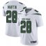 Nike New York Jets #28 Curtis Martin White Mens Stitched NFL Vapor Untouchable Limited Jersey