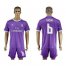 Real Madrid #6 Nacho Away Soccer Club Jersey
