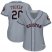 Houston Astros #20 Preston Tucker Grey Road Womens Stitched MLB Jersey