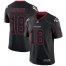 Nike Atlanta Falcons #18 Calvin Ridley Lights Out Black Mens Stitched NFL Limited Rush Jersey