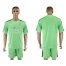 Leicester City Blank Green Goalkeeper Soccer Club Jersey