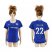 Womens Chelsea #22 Willian Home Soccer Club Jersey