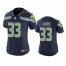 Seattle Seahawks #33 Jamal Adams Womens Navy Vapor Untouchable Limited Stitched Jersey