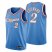 Los Angeles Los Angeles Clippers #2 Kawhi Leonard Mens Nike Blue 2021/22 Swingman NBA Jersey – City Edition Mens