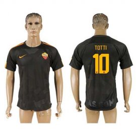 Roma #10 Totti Sec Away Soccer Club Jersey