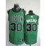 Boston Celtics 30 Wallace Green Black Number Jersey Cheap