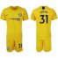 Chelsea #31 Green Yellow Goalkeeper Soccer Club Jersey