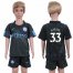 Manchester City #33 G.Jesus Sec Away Kid Soccer Club Jersey