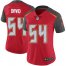 Nike Tampa Bay Buccaneers #54 Lavonte David Red Team Color Womens Stitched NFL Vapor Untouchable Limited Jersey