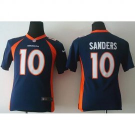 Nike Denver Broncos #10 Emmanuel Sanders Blue Alternate Youth Stitched NFL New Elite Jersey