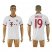 Bayern Munchen #19 Gotze White Soccer Club Jersey