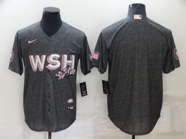 Nationals Blank Gray Nike 2022 City Connect Cool Base Jersey Nationals Blank Gray Nike 2022 City Connect Cool Base Jersey
