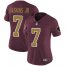 Nike Washington Football Team #7 Dwayne Haskins Jr Burgundy Red Alternate Womens Stitched NFL Vapor Untouchable Limited Jersey