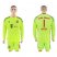 Bayern Munchen #1 Neuer Shiny Green Goalkeeper Long Sleeves Soccer Club Jersey