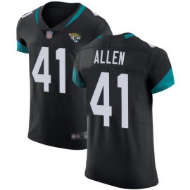 Nike Jacksonville Jaguars #41 Josh Allen Black Team Color Mens Stitched NFL Vapor Untouchable Elite Jersey