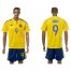 Ukraine #9 Gusev Home Soccer Country Jersey