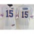 Womens Florida Gators #15 Tim Tebow White Stitched NCAA Jersey