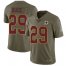 Nike Washington Football Team #29 Derrius Guice Olive Youth Stitched NFL Limited 2017 Salute to Service Jersey
