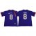 Tigers #8 Justyn Ross Purple Limited Stitched College Jersey
