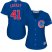 Chicago Cubs #41 John Lackey Blue Alternate Womens Stitched MLB Jersey