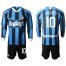 Inter Milan #10 Lautaro Home Long Sleeves Soccer Club Jersey