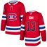 Adidas Montreal Canadiens #13 Max Domi Red Home Authentic Drift Fashion Stitched NHL Jersey