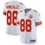 Nike Kansas City Chiefs #88 Tony Gonzalez White Mens Stitched NFL Vapor Untouchable Limited Jersey