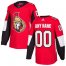 Mens Adidas Senators Personalized Authentic Red Home NHL Jersey