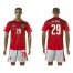 Austria #29 Almer Red Home Soccer Country Jersey