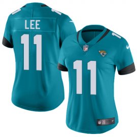 Nike Jacksonville Jaguars #11 Marqise Lee Teal Green Alternate Womens Stitched NFL Vapor Untouchable Limited Jersey