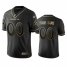 Broncos Custom Mens Stitched NFL Vapor Untouchable Limited Black Golden Jersey