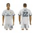 Real Madrid #22 Isco White Home Soccer Club Jersey